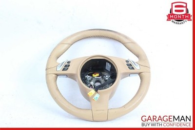 11-14 Porsche Panamera 970 Multifunktionslenkrad Baugruppe Beige OEM