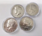 1965-70 KENNEDY SILVER (40%) HALF DOLLARS - (Lot Of 4) High MS Grade Value