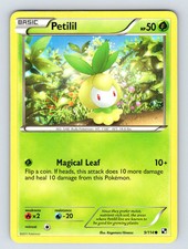 Petilil 9/114 Black & White Common LP Pokemon TCG