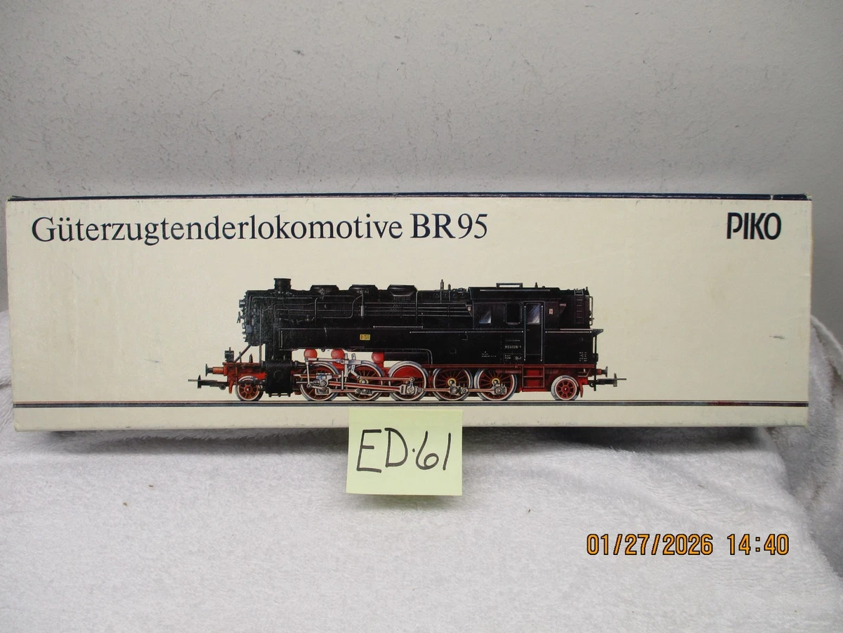 Coffret PIKO HO 5/0718/001 - Loco Vapeur + 3 Wagons - Train Vintage Occasion