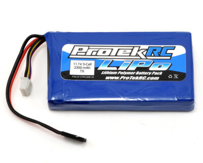 ProTek RC Sender LiPo Akku 11.1V 2300mAh für Sanwa M11 PTK-5172 