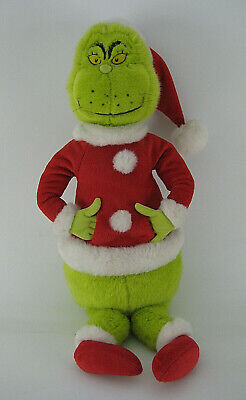 Dr Seuss How the Grinch Stole Christmas Plush Stuffed Animal Santa Suit | eBay