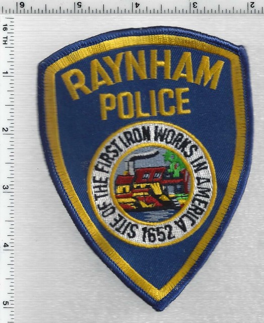 Raynham Police (Massachusetts) 3rd Issue Shoulder Patch eBay