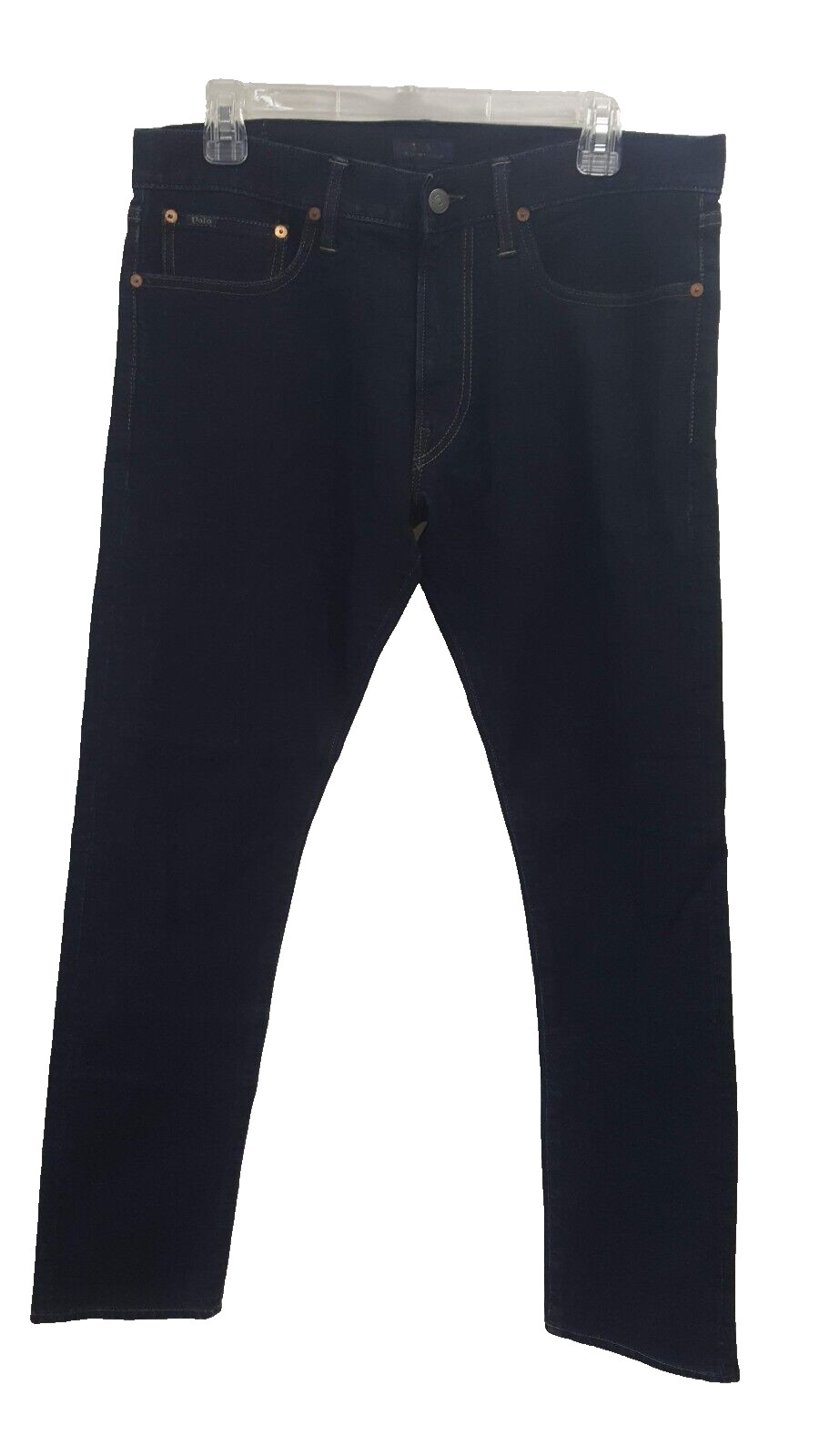 Мужские зауженные джинсы Polo Ralph Lauren The Sullivan, 5 карманов, Темно-синий, 32 X 32