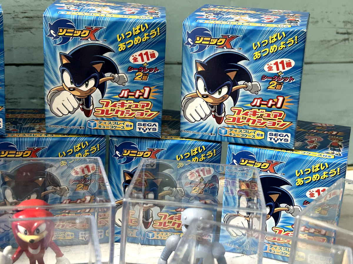 Sonic X Figure Collection LOT SEGA Toys Gashapon Extremely Rare