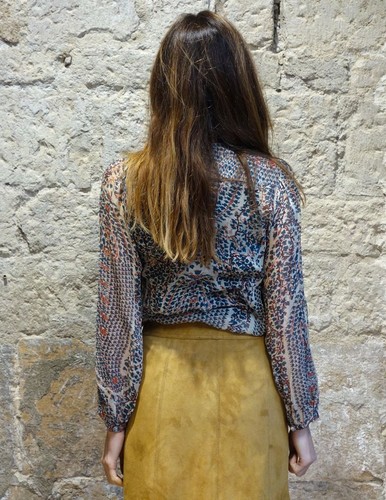 Camicia di seta Isabel Marant ""Siandra"" taglia 38 stampa paisley top - Foto 6 di 11