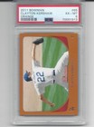 2011 Bowman #65 Clayton Kershaw Dodgers MVP CY Young Orange /250 PSA 7