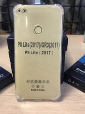 [Huawei P8 Lite (2017)] Funda de Silicona Esquinas Reforzadas | [Transparente]
