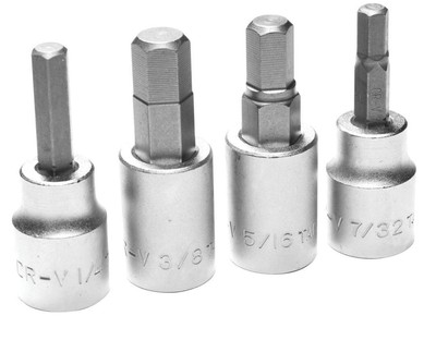 PERFORM TOOL W1339 Hex Bit Socket Set