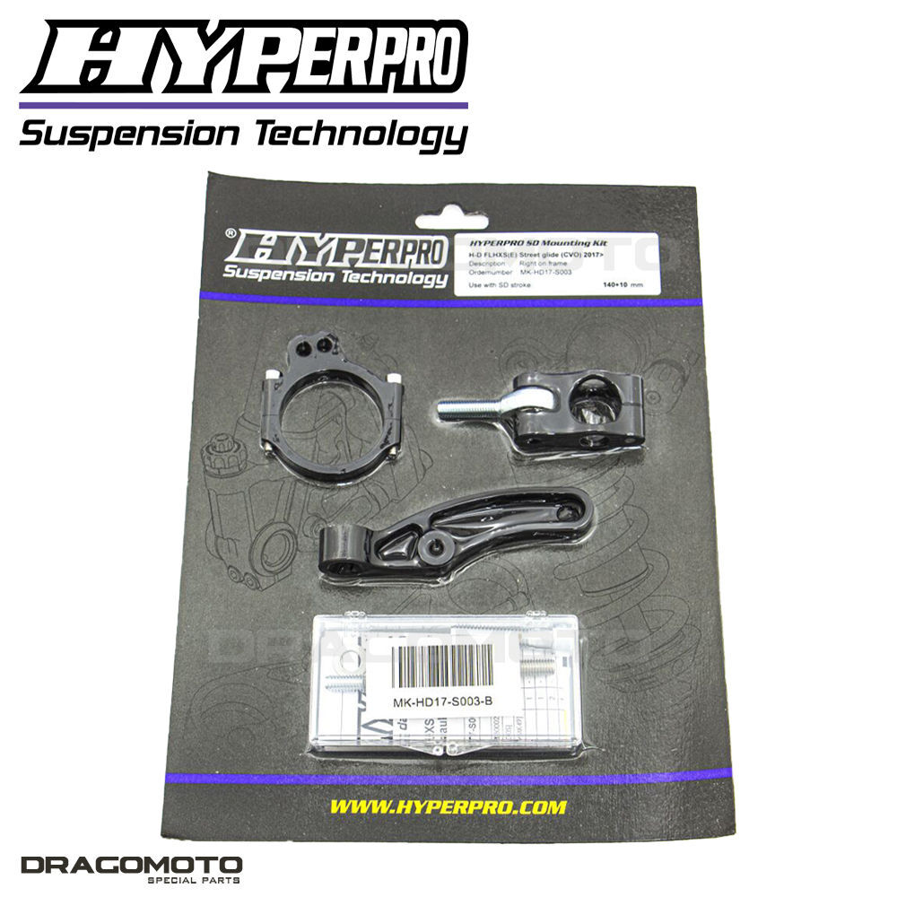 Kit de montage HYPERPRO Harley FLHXSE Street Glide CVO 114 2017