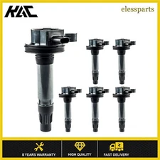 6x Ignition Coils For Ford F-150 Edge Explorer Lincoln Continental 2016-2017