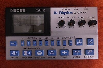 USED BOSS DR-110 Dr.Rhythm DR 110 Drum Machine Sequencer 180423 #355100  4571461207421 | eBay