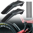 🔥2x Cycling MTB Mudguard Mud Guard Mountain Bike Bicycle Fender Front Rear Tyre