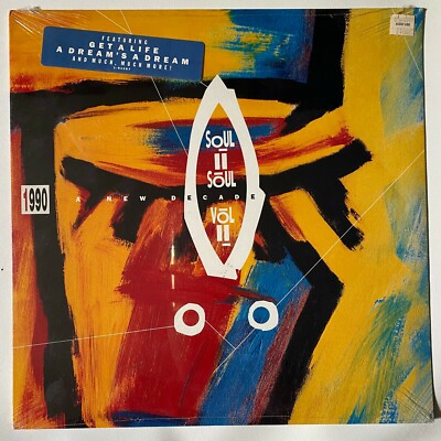 SOUL II SOUL - VOL. II 1990 A NEW DECADE ORIGINAL US VINYL LP BRAND NEW & SEALED