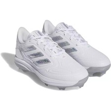 ADIDAS ADIZERO PUREHUSTLE 3 GIRL'S TPU MOLDED SOFTBALL CLEATS SIZE 6