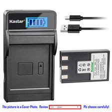 Kastar Battery LCD Charger for NB-1L NB-1LH CB-2L Canon Digital IXUS V Camera