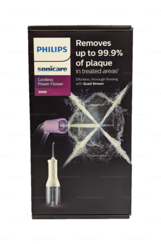 Philips Sonicare Cordless Power Flosser 3000 Oral Irrigator HX3826/31 - White - Photo 1/4