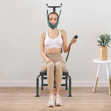 Neck Stretcher Cervical Traction Device Stretching Training Equipment 6000N