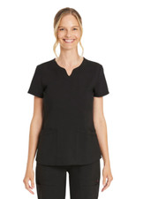 SCRUBSTAR STRETCH V-NECK ETHICAL FABRIC WOMEN'S SCRUB TOP - Size - M