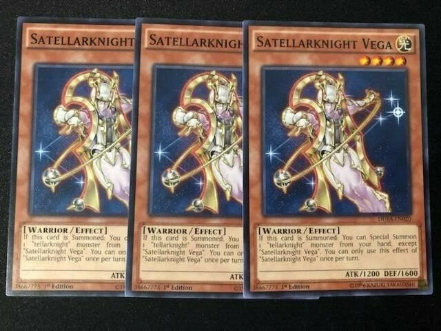YUGIOH SATELLARKNIGHT DECK- ALTAIR- DIAMOND- ALPHA- TRIVERR- DELTEROS- BATLAMYUS - Image 4 of 4
