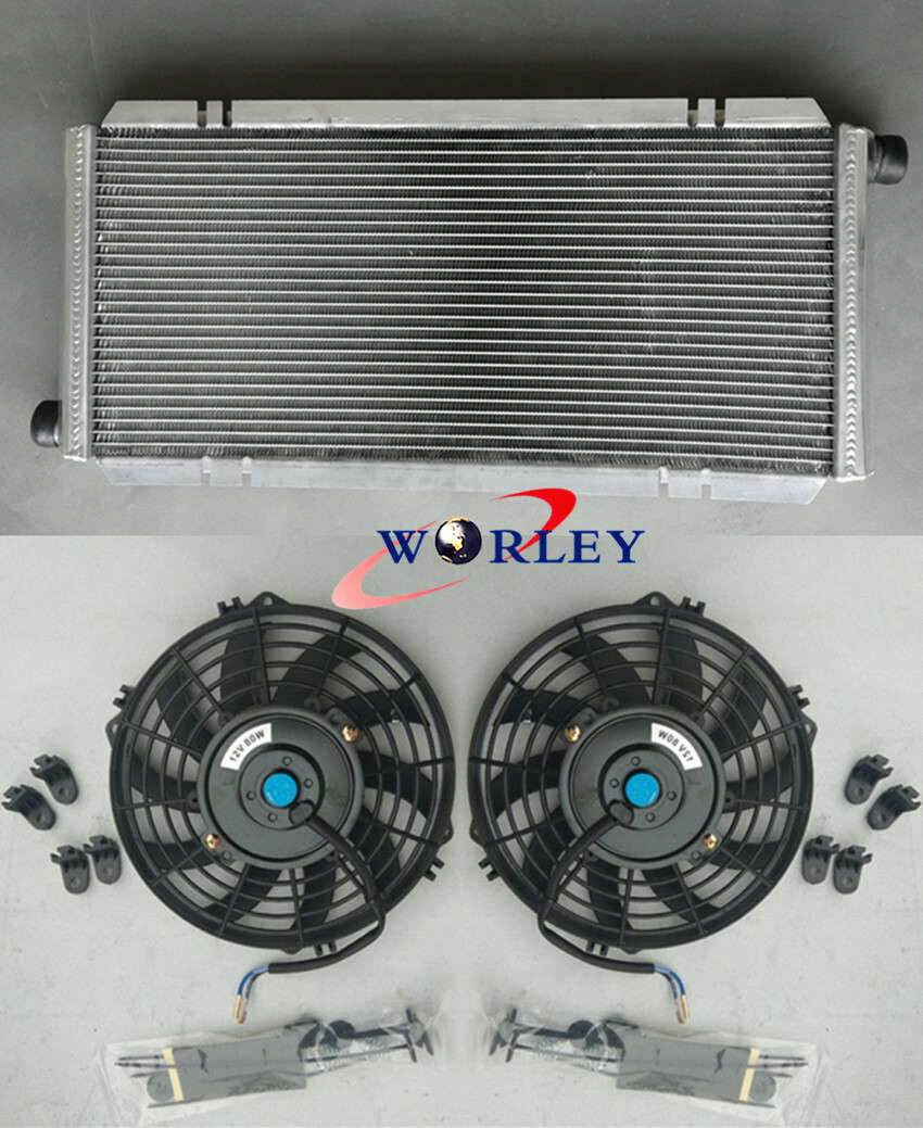 ALUMINUM RADIATOR & FANS FOR LOTUS ELISE & EXIGE SERIES 1&2 & VAUXHALL VX220 M/T