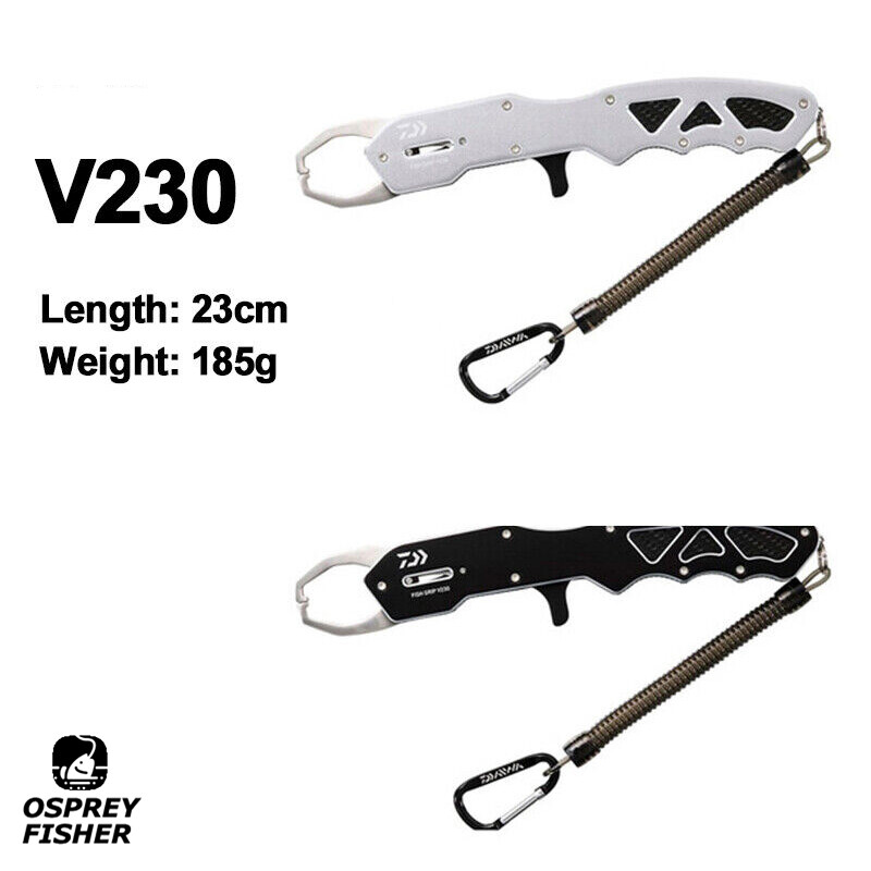 Daiwa V230 Fishing Gripper Aluminum Alloy Lip Grip Grabber Fishing