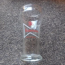 Budweiser King Of Beers Bowtie Vintage Sham Beer Glass 