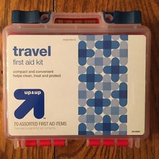 Travel First Aid Kit - 70 Assorted First Aid Items Travel - Compact  Convenient