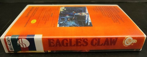 Super Rare VTG Eagles Claw Kung Fu 1977 Movie 1983 VHS Omni Video Cassette - Imagen 4 de 9