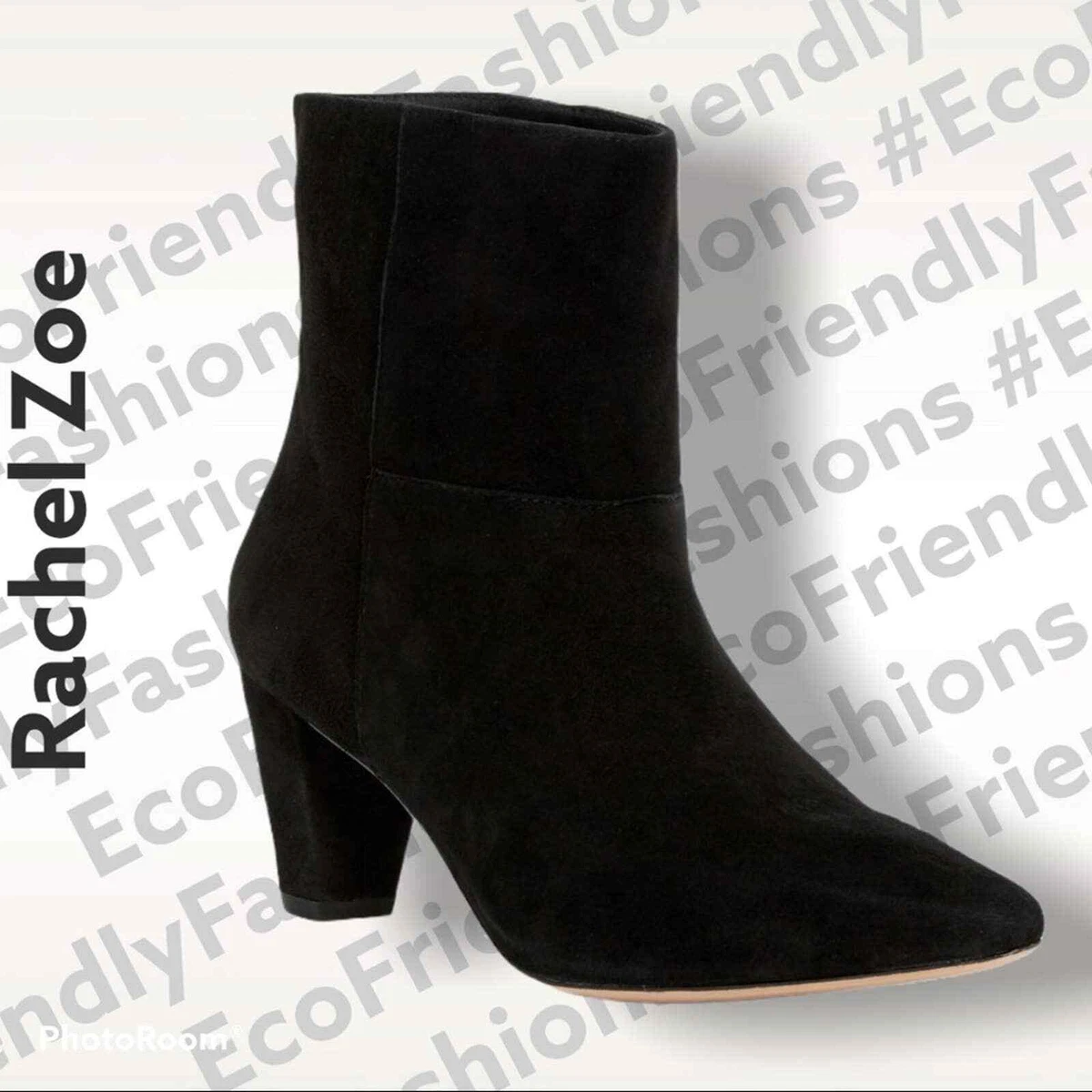Rachel Zoe Women s Ginz Ankle Black Boot Pointed Toe Size 7.5