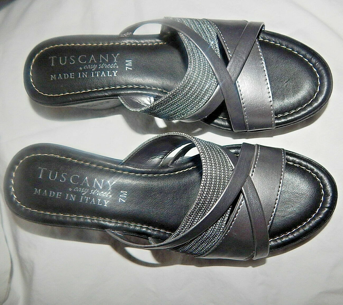 Easy street silver shoes sale