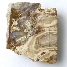 Burro Creek Purple Beige Pastelite Jasper Arizona Lapidary Slab Mineral 12oz