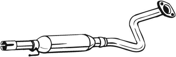 Bosal 284-577 MittelschalldäMpfer FüR Toyota-image