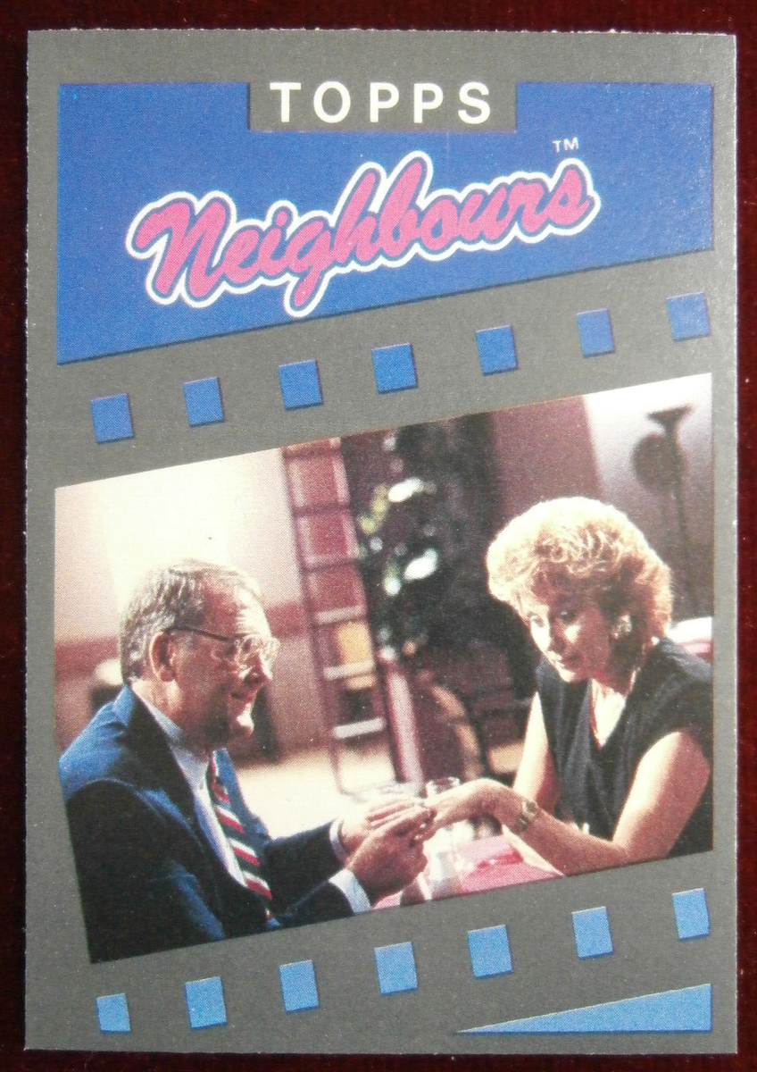 NEIGHBOURS Series #1 Card #06 An Old-Fashioned Romance TOPPS