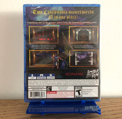 CASTLEVANIA REQUIEM - SYMPHONY OF THE NIGHT - PS4 - Limited Run LRG
