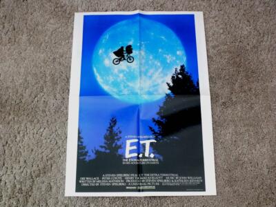 Reproduction Promo Poster ~E.T. The Extra Terrestrial/Close Encounters ~ D/Sided