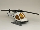 Vintage 1982 Matchbox Superfast Lesney #75 POLICE 36 HELICOPTER Black/White