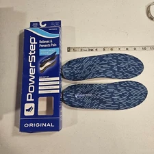 Powerstep Original Full Length Arch Orthotic Insole Size D M7-7.5 W9-9.5