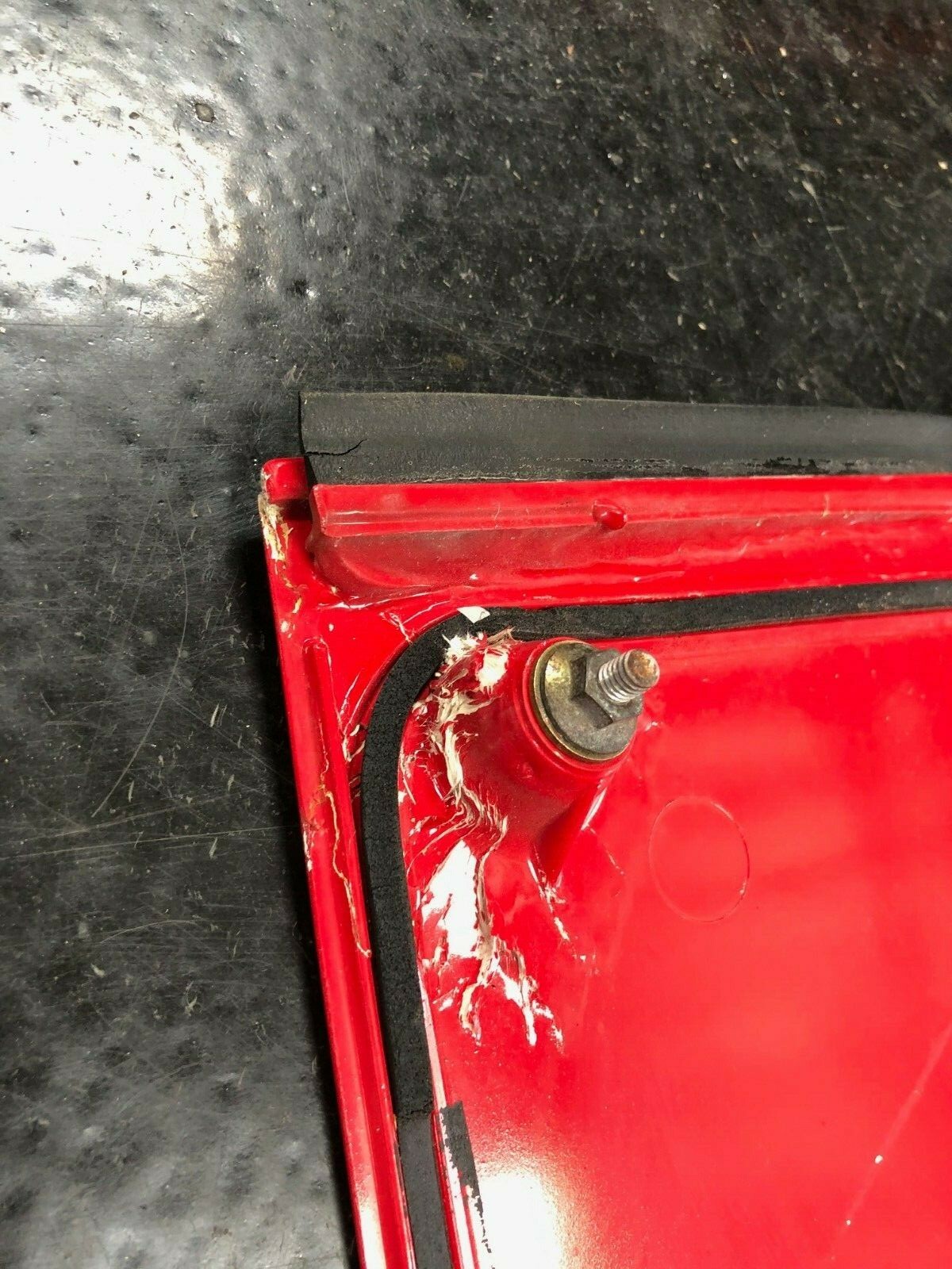 Ferrari 348, LH, Left Front Door Scoop Molding, Air Intake panel, P/N 62118310