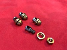 NOS 4 serre tringle acier laiton garde boue vélo ancien vintage 1950 Lefol Herse