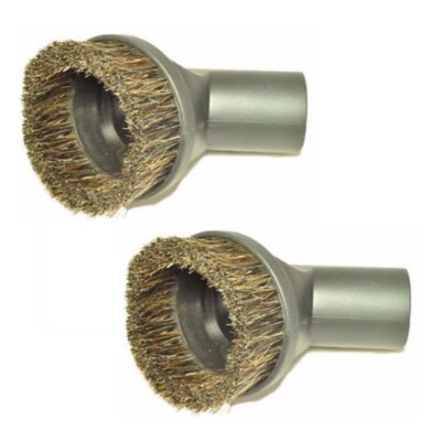 (2) Fits For Miele 54-1605-61 Canister 35mm Wide HorseHair Bristles Dust Brush