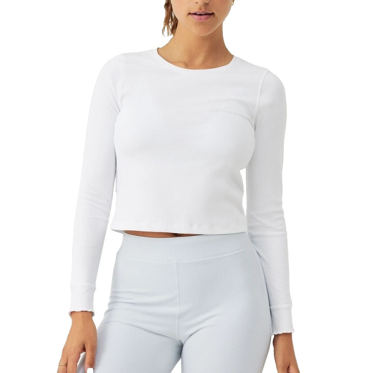 Ropa de nailon blanca para mujer