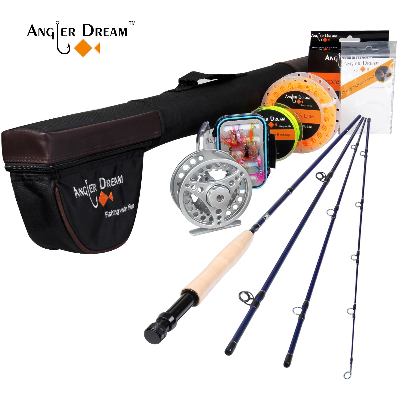 5 6 fishing rod and reel combo Sougayilang Combo, 2-Piece 5-Foot 6-Inch Graphite & Fiberglass Rod, Durable Strong, Quickset Anti-Reverse Fishing Reel-Left Handed(2Pack) : Sports & Outdoors diamond wrap on the blank ProFISHiency 5'6