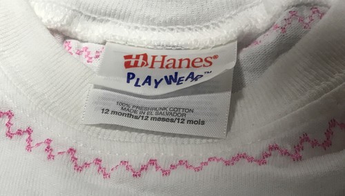 Maglietta bambino Hanes Playwear - Foto 3 di 4