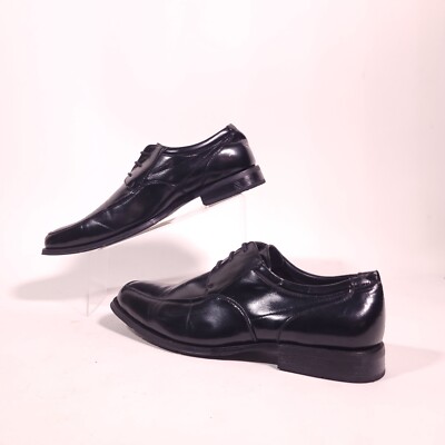 Nunn Bush Shoes Mens 13 M Casual Oxford Black Leather Lace  display picture 2