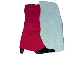 Yelete Red Knee High Fashion Leg Warmer 100  Acrylic One Size New