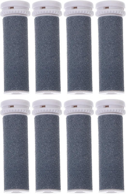 8Pcs Foot File Rollers Extra Coarse Roller Refill Heads for Electronic Foot File