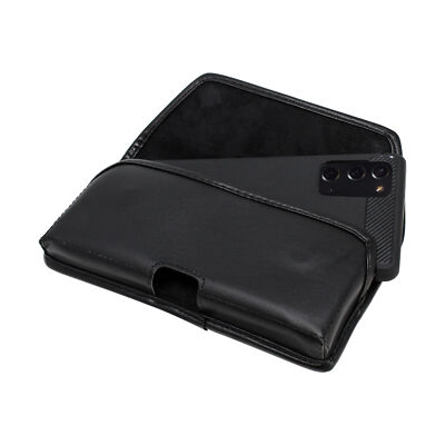 Galaxy Note 20 5G Belt Holster Pouch Leather with Rotating Clip, Horizontal