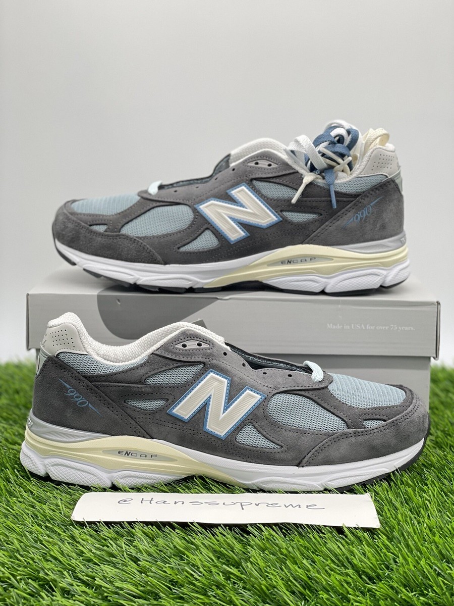 2022 Kith x New Balance 990v3 Steel blue |Size 11.5| Ronnie Fieg M990KS3  *NEW!*