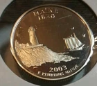 2003-P 50 State Quarters Maine — photo from another recent sale
